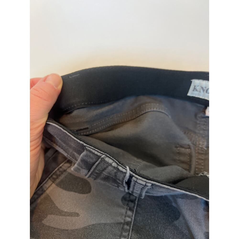 KNOX ROSE Utility Skinny Ankle Pants Gray camouflage Size 6 - Picture 9 of 13